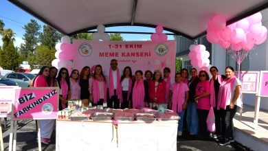 Mesarya Belediyesi’nden Meme Kanseri Farkındalık Ayı’na destek