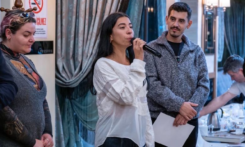 Müzisyen Gigi ile ressam Pırıl Torgut, “3. TÜRKSOY Gençlik Buluşması”na katıldı