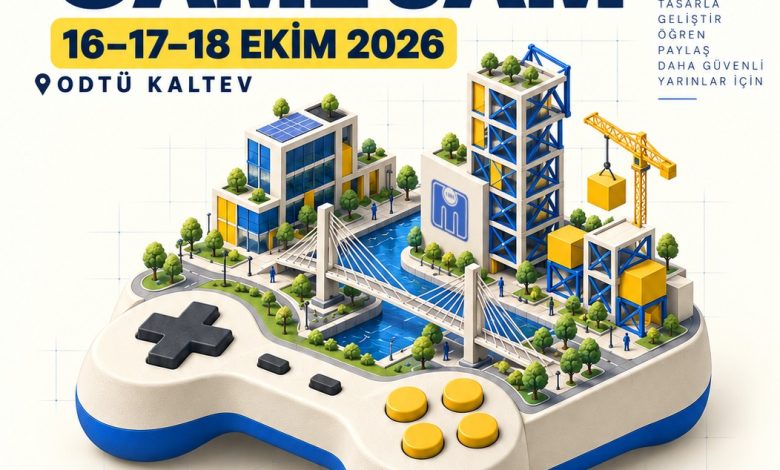 Oyun projelerinin geliştirileceği Civil Game Jam, ODTÜ KKK’de başlıyor