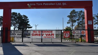 Petrol İşçileri Sendikası’nın Kıbrıs Türk Petrolleri’ndeki uyarı grevi devam ediyor
