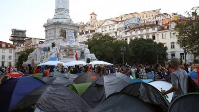 Portekiz'deki konut krizi eylemlerine polis müdahale etti