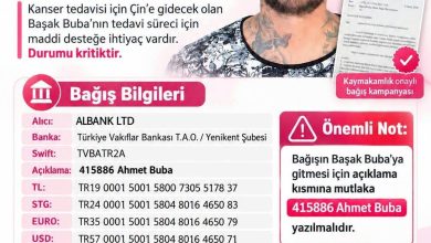 Şenkul’dan kanser tedavisi için Çin’e gidecek olan Başak Buba'ya destek çağrısı
