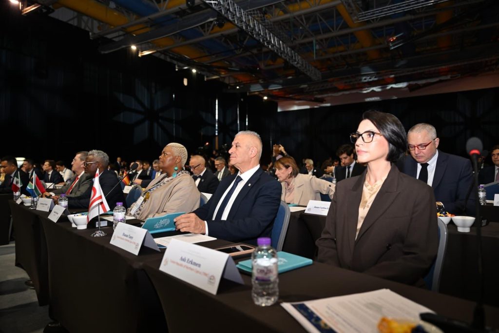 Taçoy, Antalya’daki IAF Uluslararası Bakanlar ve Parlamenterler Toplantısı’na katıldı