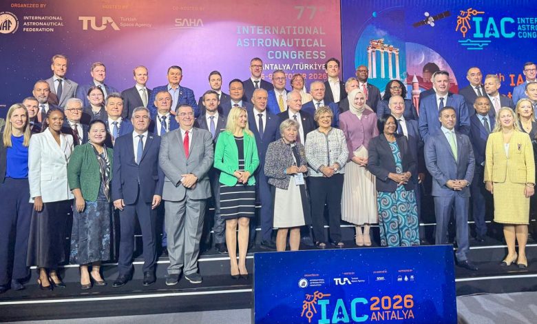 Taçoy, Antalya’daki IAF Uluslararası Bakanlar ve Parlamenterler Toplantısı’na katıldı