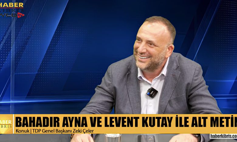 TDP Genel Başkanı Çeler: "Hesap verebilirlik ve geçmişteki yolsuzlukların soruşturulması TDP'nin temel ilkeleri arasında"