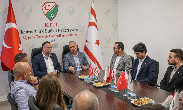 TDP heyeti KTFF’yi ziyaret etti… “Gençlik ve Spor Bakanlığı kurulmalı”