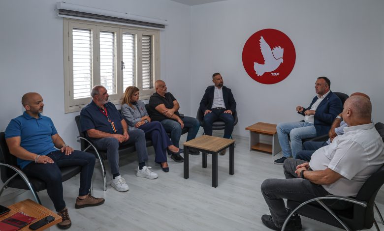 TDP, KTÖS heyetini kabul etti