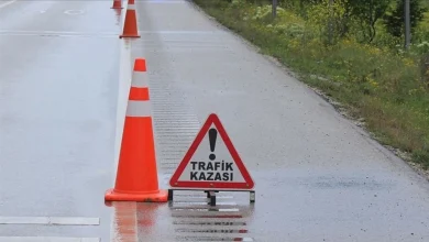 Trafik kazaları… 4 ayrı kazada 1'i ağır 5 yaralı...