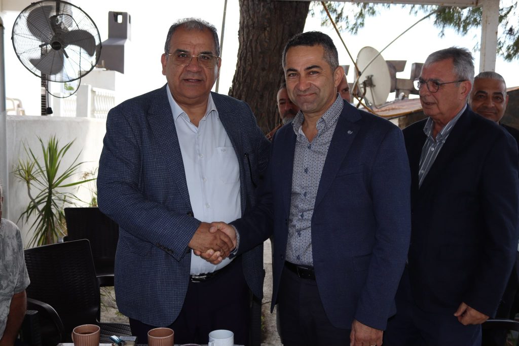 Tunçbilek, Boğaz’da vatandaşlarla bir araya geldi