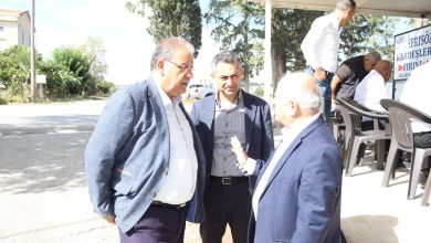 Tunçbilek, Boğaz’da vatandaşlarla bir araya geldi