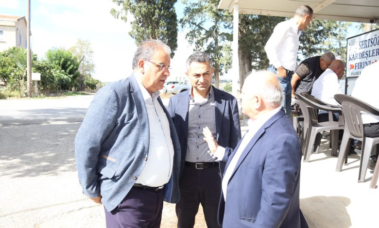 Tunçbilek, Boğaz’da vatandaşlarla bir araya geldi