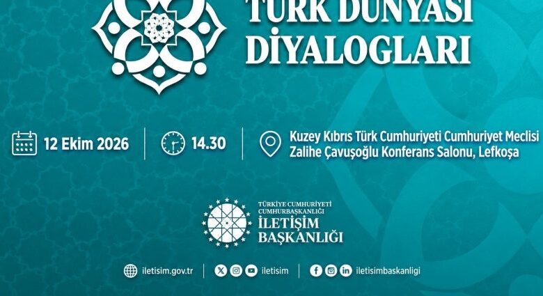 "Türk Dünyası Diyalogları: Ortak Gelecek, Ortak Vizyon" paneli yarın Lefkoşa'da düzenlenecek