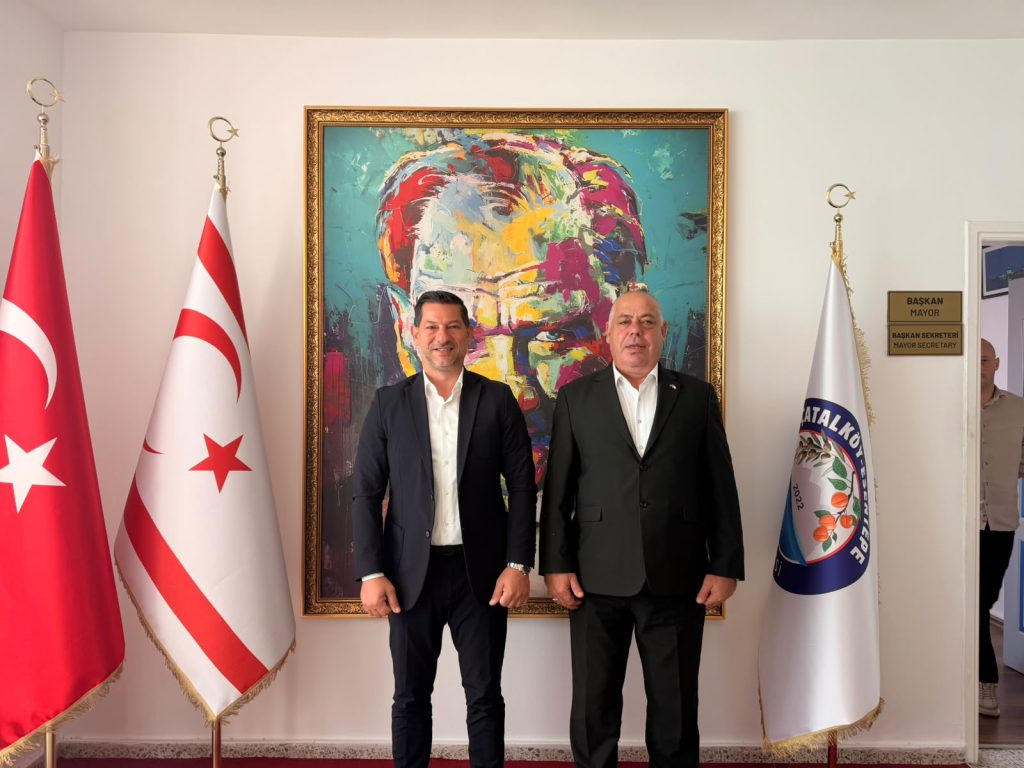 UBP Çatalköy-Esentepe Belediye Başkan adayı Albayrak, Çatalköy-Esentepe Belediyesi’ni ziyaret etti