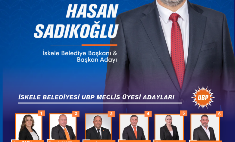 UBP İskele Belediye Meclis üyesi adayları açıklandı