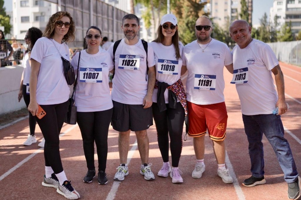 UBP LTB Başkan adayı Aktunç Lefkoşa Maratonu'na katıldı: “Lefkoşa’da sporu yılın her dönemine yayacağız”