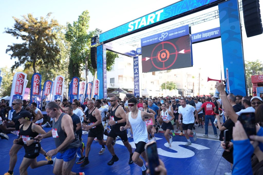 Ülker Lefkoşa Yarı Maratonu’nda 5 kilometre koşusu yapıldı