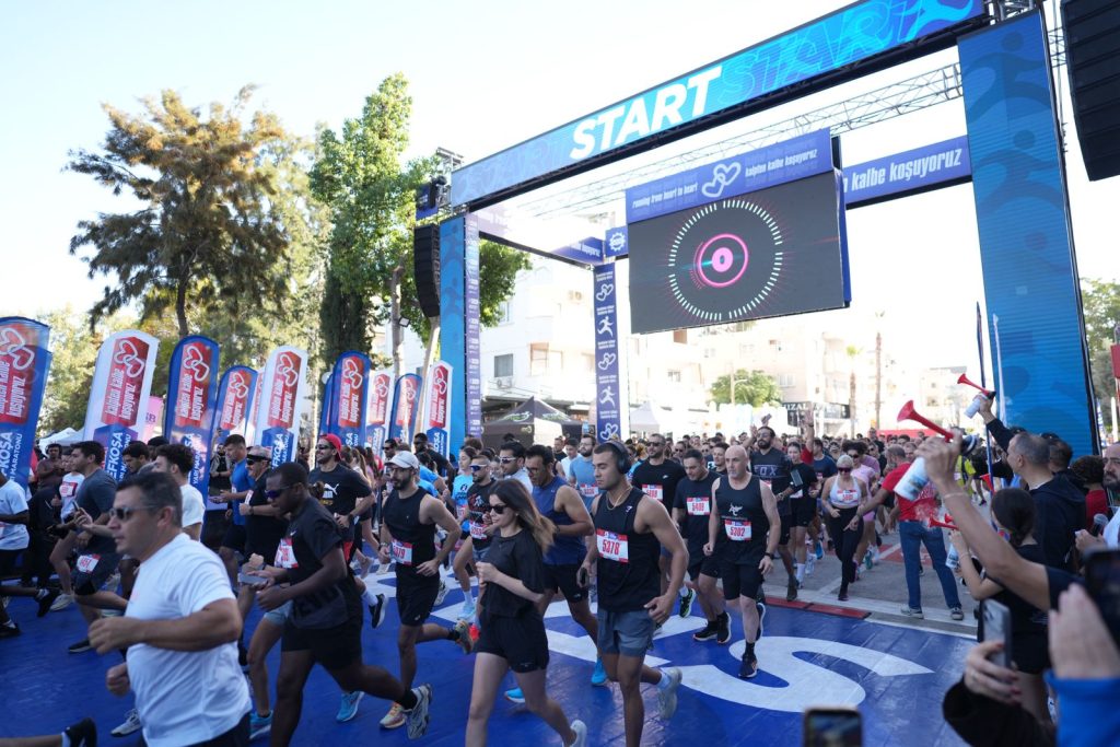 Ülker Lefkoşa Yarı Maratonu’nda 5 kilometre koşusu yapıldı