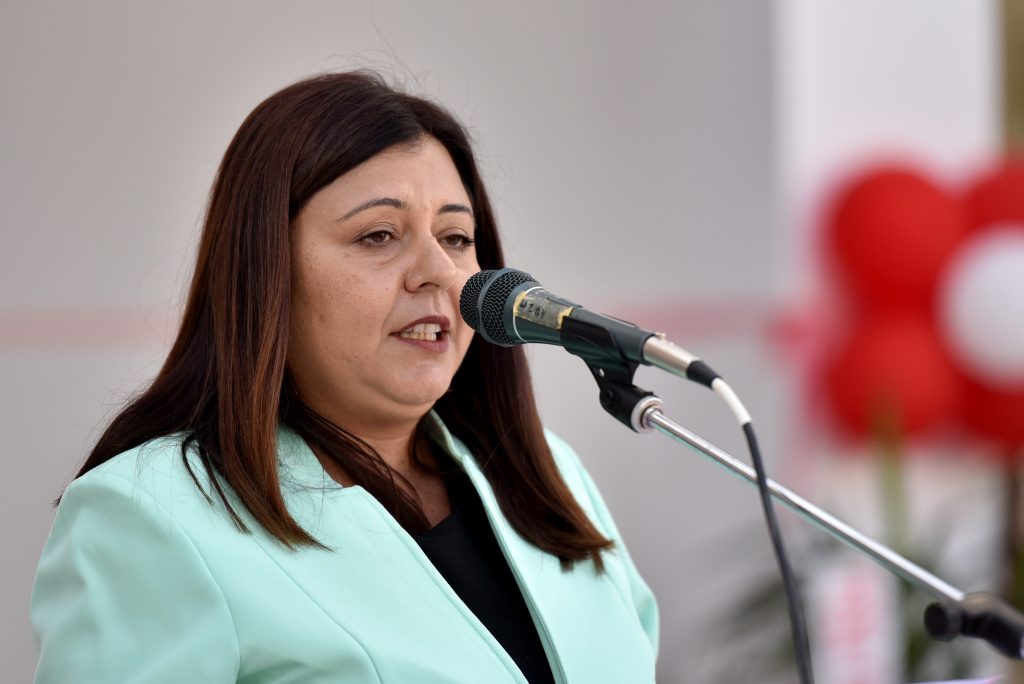 Yeniden inşa edilen Yeşilyurt İlkokulu törenle açıldı