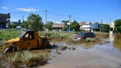 Yunanistan'ın güneyinde şiddetli yağışlar üç gündür etkisini sürdürüyor