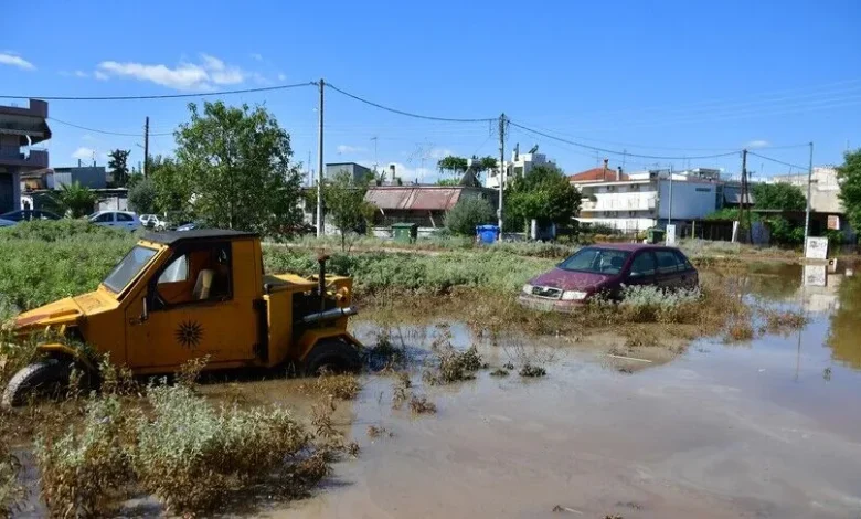 Yunanistan'ın güneyinde şiddetli yağışlar üç gündür etkisini sürdürüyor